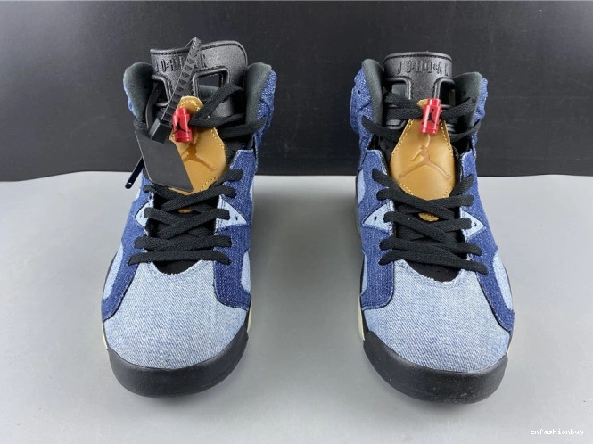 Washed CT5350-401 Denim Air 6 Jordan 0721
